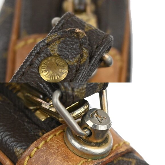 LOUIS VUITTON Marly Dragonne GM Clutch Hand Bag Monogram Brown - Picture 8 of 15